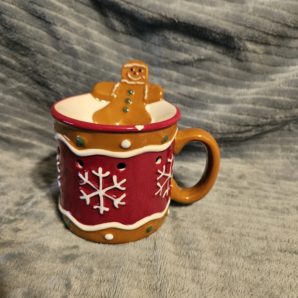 Scentsy Gingerbread Man Mini Wax Warmer